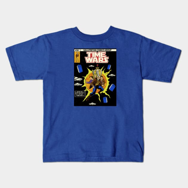 Time Wars Kids T-Shirt by blakely737